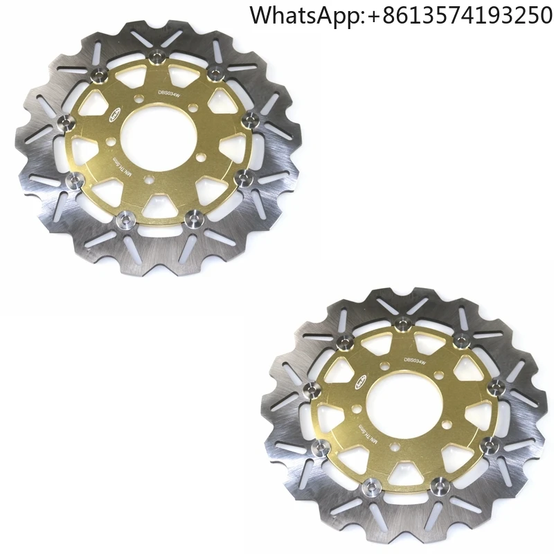 

Motorcycle Brake Rotors Dominator Floating Front Brake Disc for KAWASAKI VERSYS 650/1000 Z1000 ER4N ER6F ER6N Z750/R ZX6R ZX10R