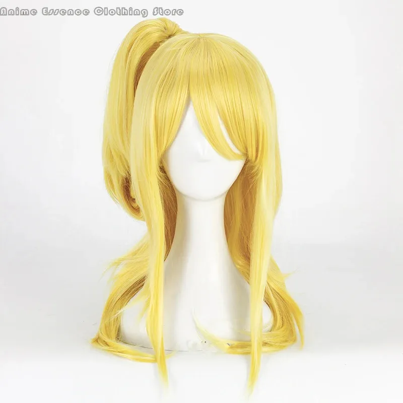 애니메이션 페어리 테일 코스프레 의상 루시 하트필리아 섹시 오픈 백 탑 화이트 미니 스커트 가방 여성 소녀 할로윈 의상;3,v'