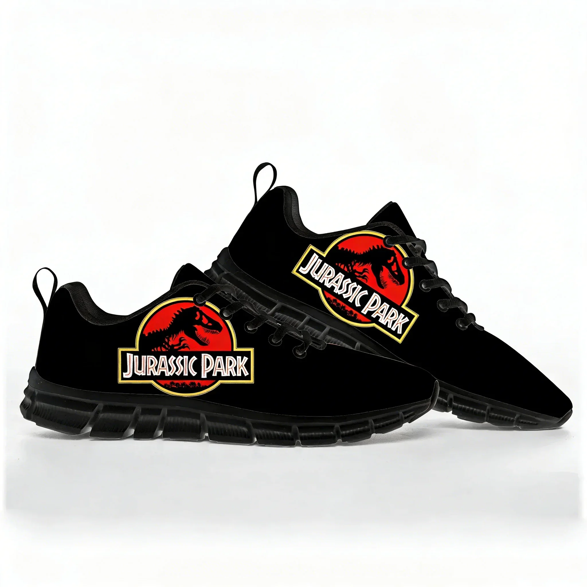 Dinosaur World Cartoon Jurassic Park Sports Shoes Mens Womens Comfortable Sneakers Custom High Quality Couple Shoe