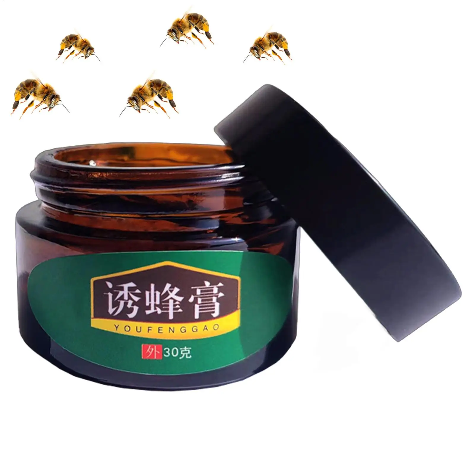 Bee Attractant Balm Lures Outdoor Wild Bees Catcher Easy Attract Catching Bee Hive Swarm Equipment Beekeeping Tools