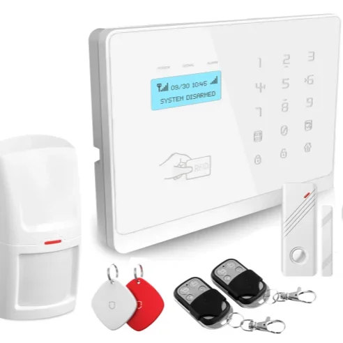 A-l-a-r-m Home Anti-theft DIY Kit 3G Sim Card Wireless GSM Burglar Security  System