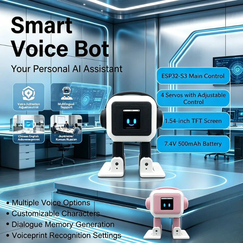 New Intelligent AI Robot Voice Chat Dance Interactive Toy,Multi-language dialogue in Chinese/English/Japanese/Korean