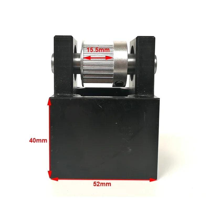 Imagem -02 - Polia da Correia Dentada Sincronização Roda Síncrona para Corte a Laser Co2 Cortador de Fibra de Metal Gravador x y Eixo Acessórios