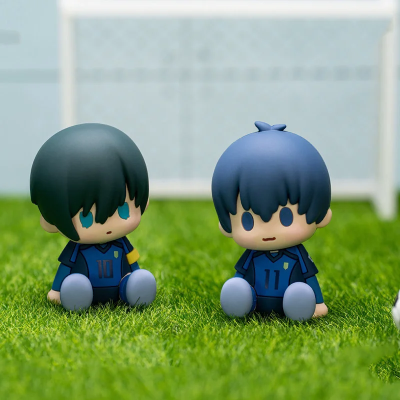 

New Genuine Blue Lock Blind Box Chibi Head Tilting Mystery Box Blue Lock Merchandise Desktop Ornament Anime Figures Gift Toy