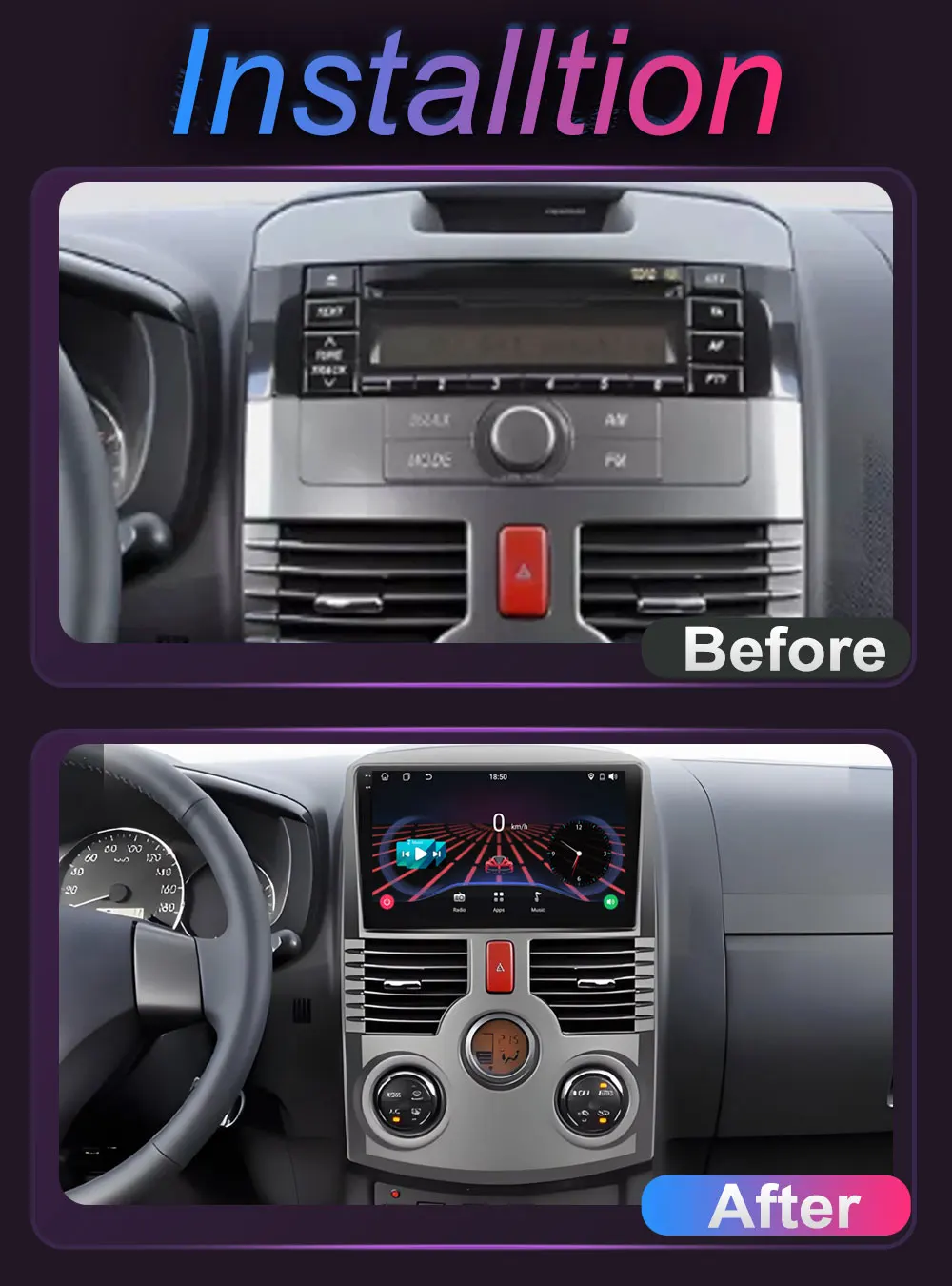 Car Video Player For Toyota Rush DAIHATSU TERIOS Car Radio