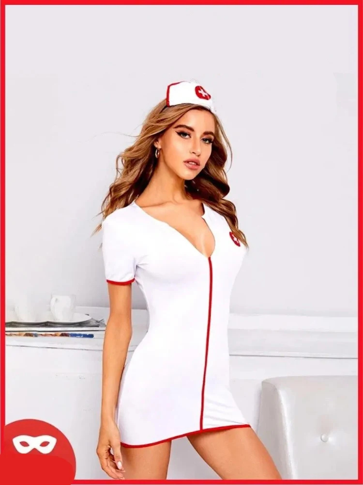 

Sexy Lingerie for Women Role Play Maid Outfit Cosplay Doctor Lingerie Panties Set Naughty Lace Babydolls Lingerie Physician