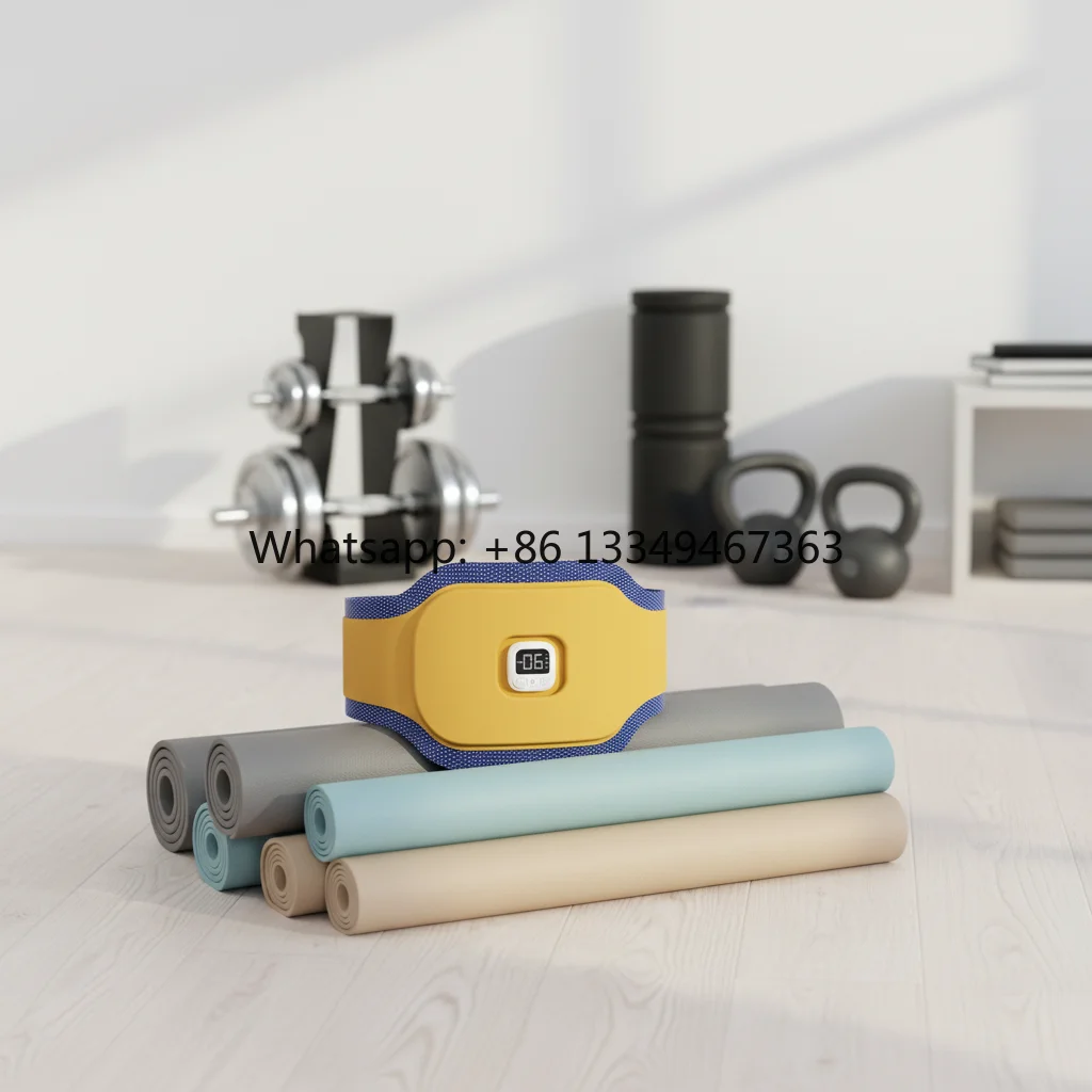 

EMS TENS Pulse Therapy Waist Massager Belt Pulse Therapy Abs Stimulator Abdominal Massage Belt