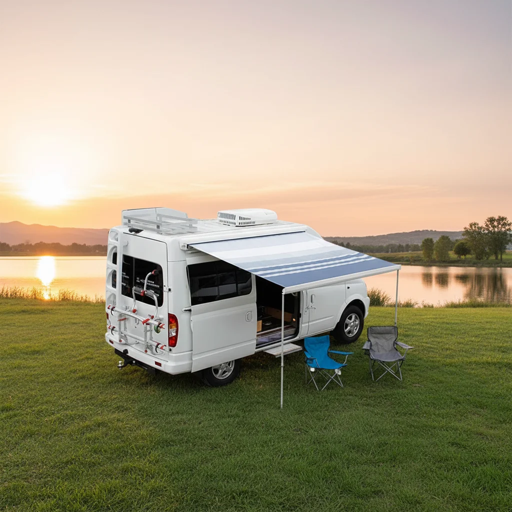 Wareda W5500 Luxury Travel Equipments Anti Corrosion Aluminum Caravan Accessories Motorhome RV Awning For RVs & Campers