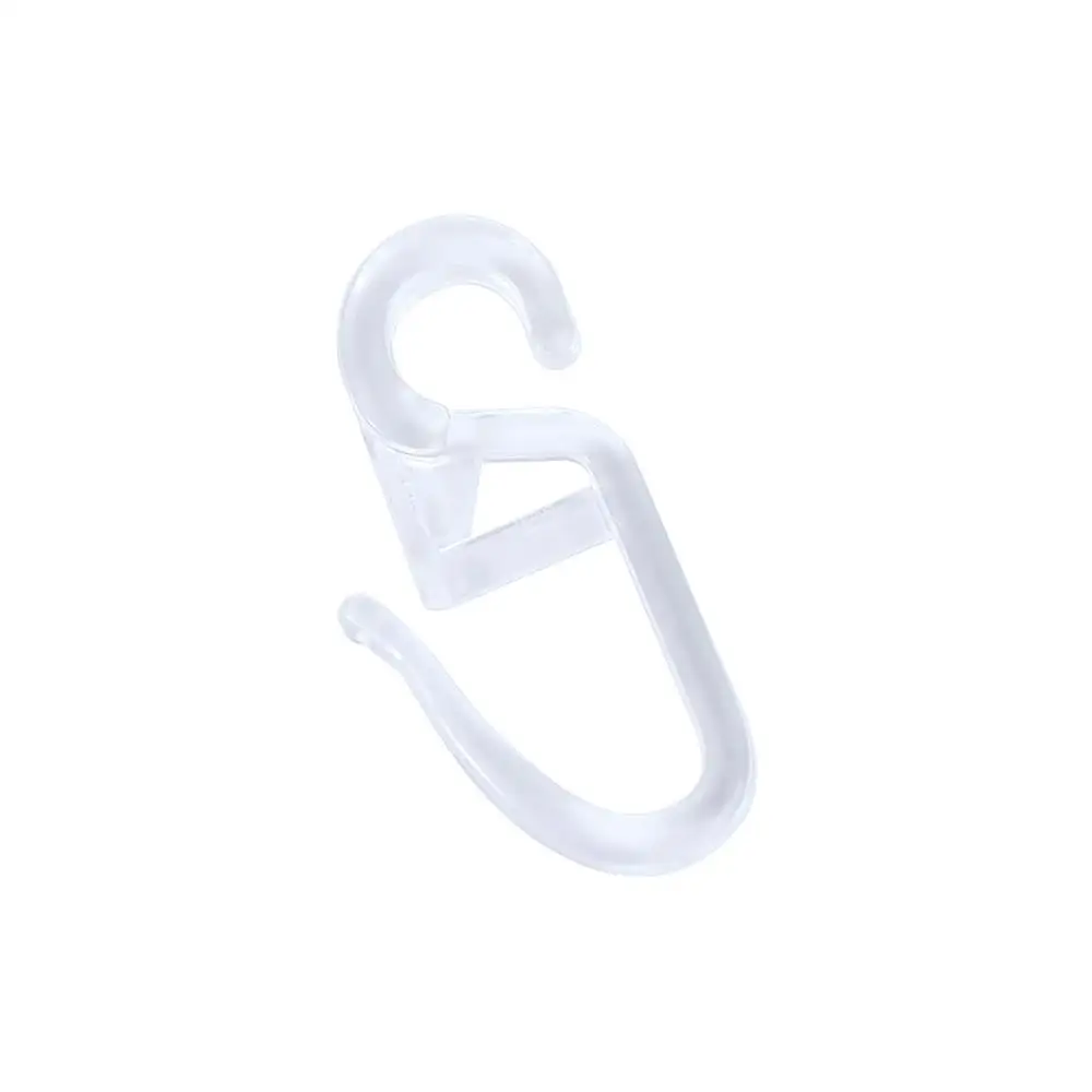 Ganci per tende in plastica anello da parete universale gancio scorrevole tende supporti di fissaggio tende durevoli accessori decorazioni per la