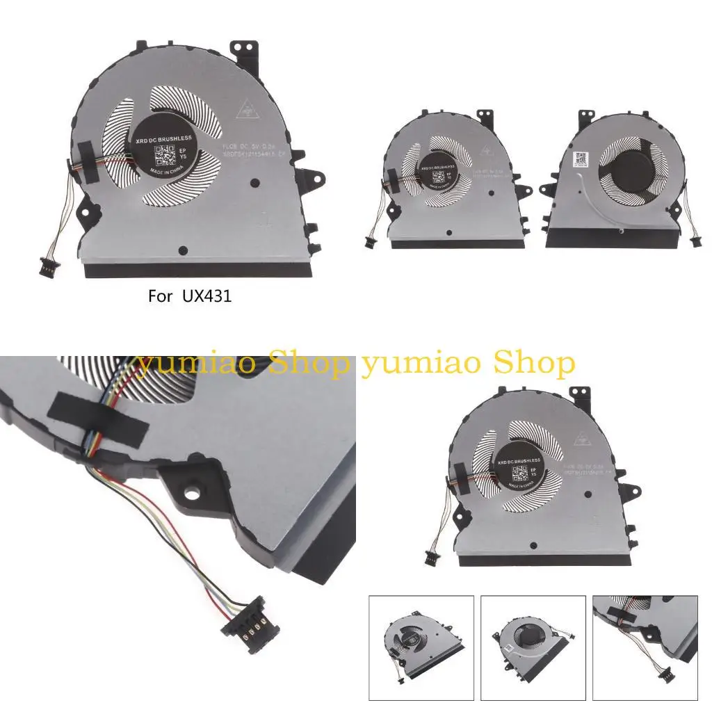 

587B Replace Your Old or Broken Fan with This Original Laptop CPU Cooling Fan for UX