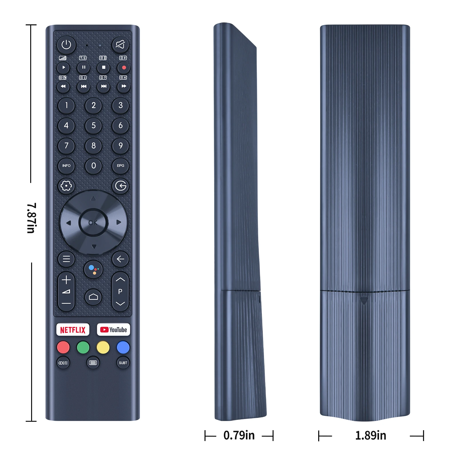 Voice Remote Control for TD Systems TV K32DLX14GLE K40DLX14GLE K65DLX14GLQ K32DLX15GLE K24DLX15GLE K50DLX14GLQ K58DLX14GLQ K40DL