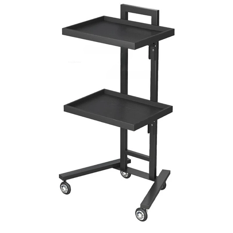 

Скандинавская железная арт-тележка для парикмахеров, мебель для салона красоты, переносная креативная складная тележка для инструментов для салона красоты
