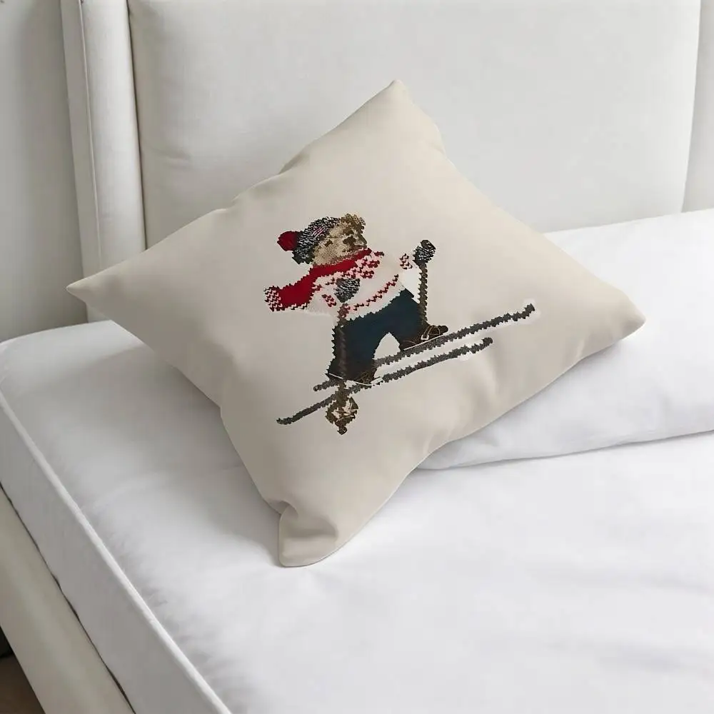 Cool Fashion B-Bear Fashion Square Kissenbezug, langlebiger Kissenbezug für Sofa, Couch, Stuhl – Detail 12