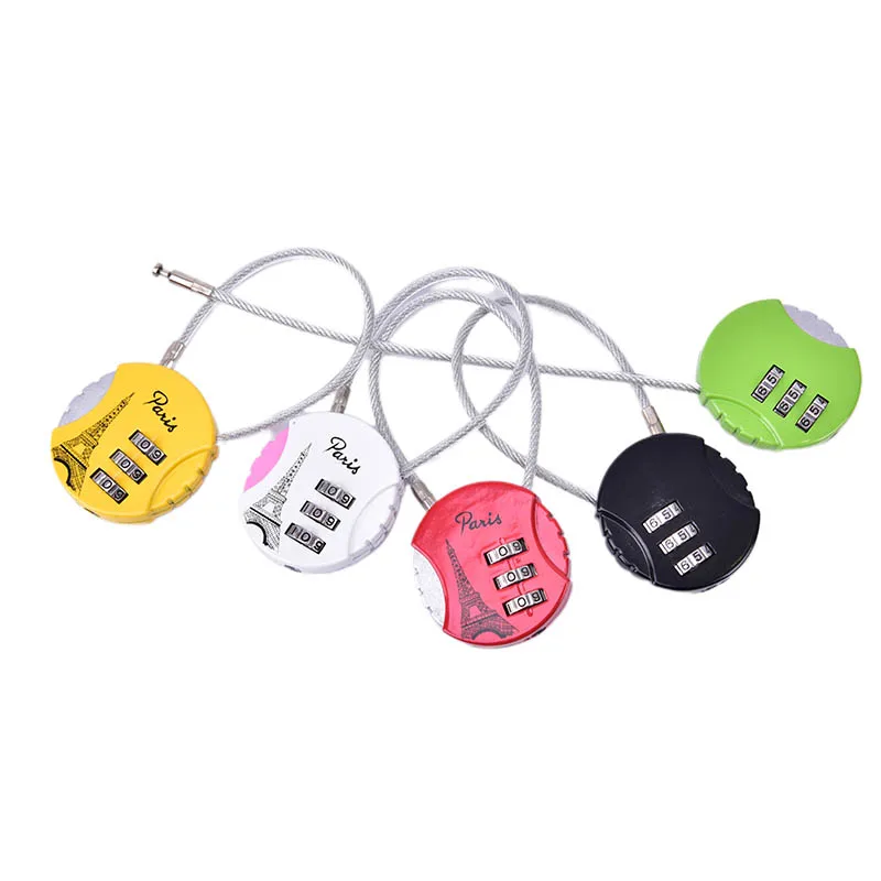 1pc Mini Resettable Combination Travel Luggage Suitcase Code Lock Padlock Locks