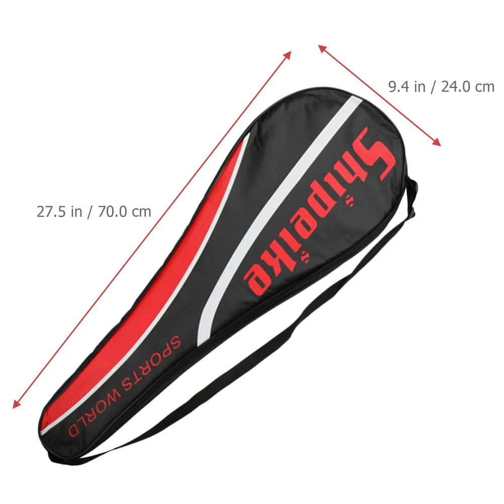 2pcs Badminton Racket Bag Badminton Storage Pouch Racket Organizing Bag for Sports Lover racket pouch