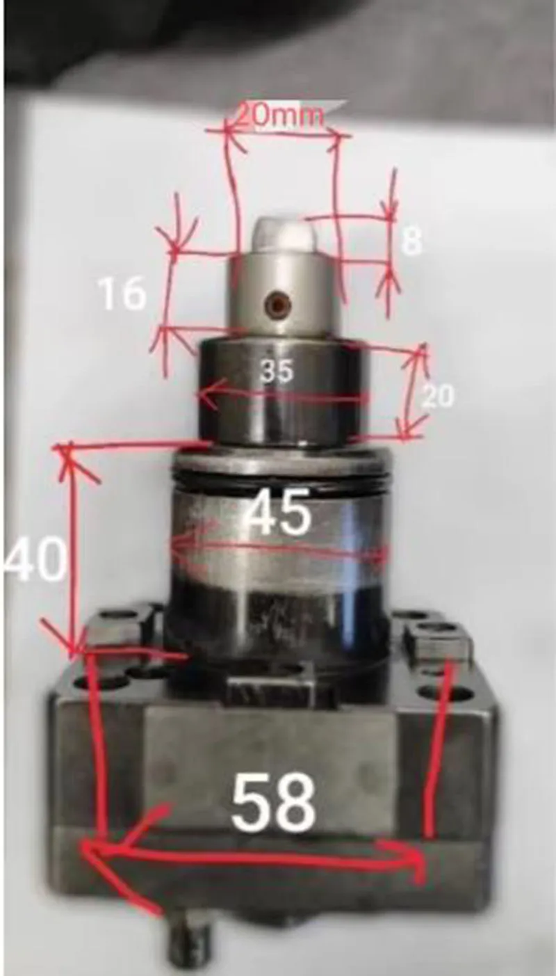 BMT45-0°-ER32-58*58 Power Tool Holder 0 Degree