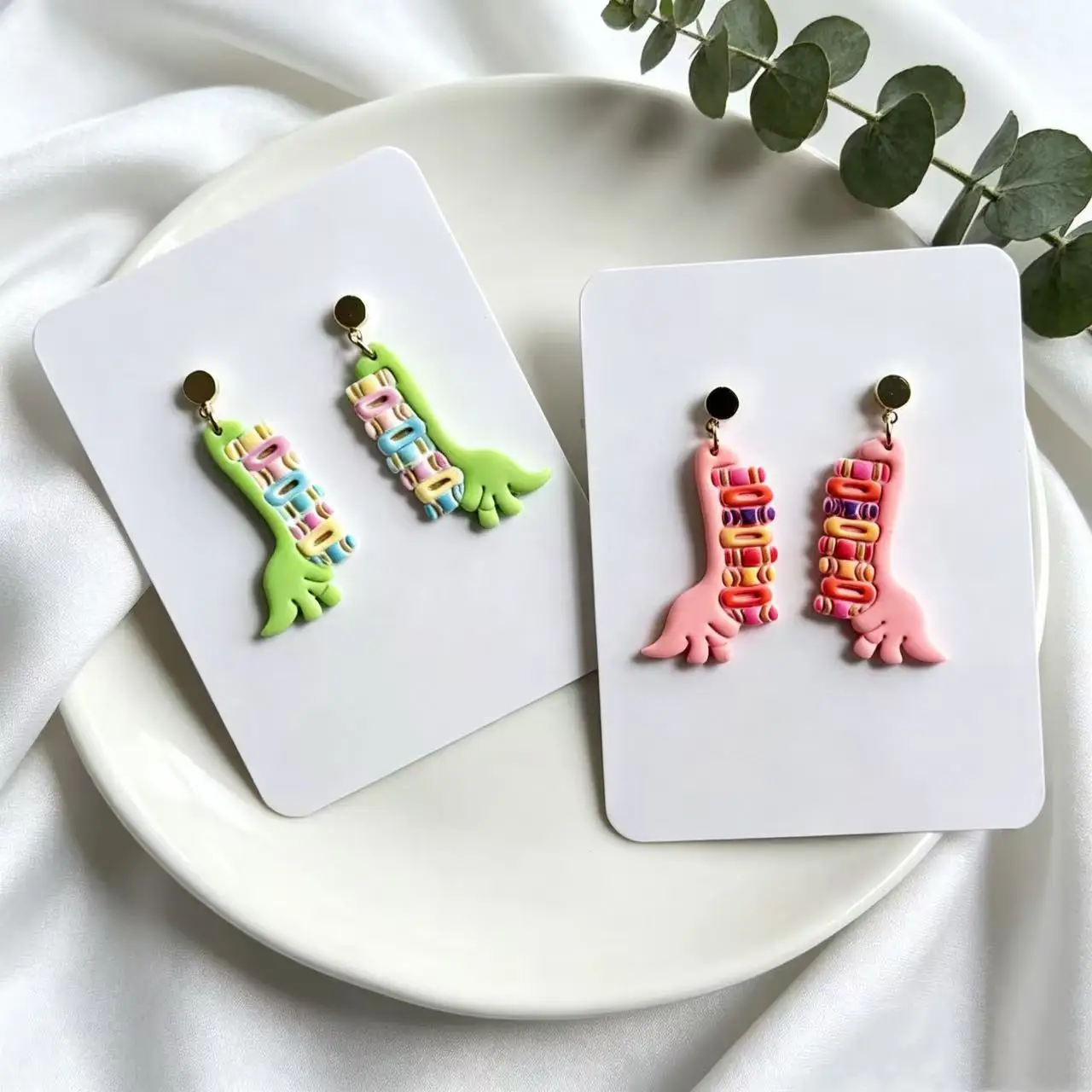 Exquisite Unique Patterns Dragon/Bee/Swallow Shape Polymer Clay Molds Cutter Tools For DIY Handmade Drop Earrings Jewelry Making