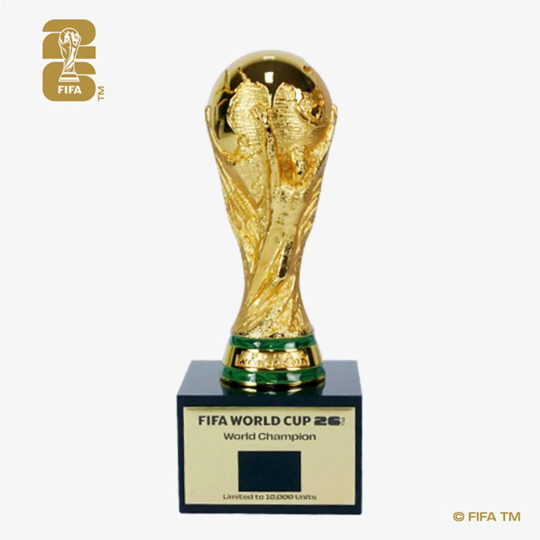 FIFA World Cup 26 記念トロフィー 限定10000個 2026 World Cup USA Canada Mexico FIFA Official Trophy Limited 3D