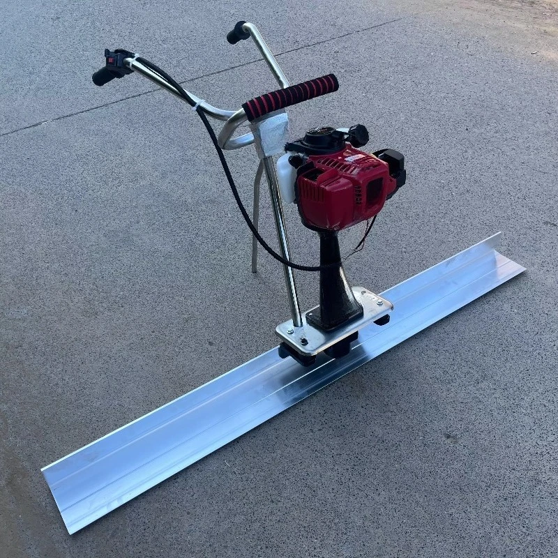 المكونات الأساسية للمحرك والمحرك، آلة تشطيب السطح لتسوية الأرضية الاهتزازية، مسطرة لولبية خرسانية #1