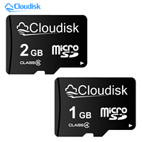 Cloudisk High Quality Microsd 1GB 2GB Class4 Original Chip Memory TF Card for Roku