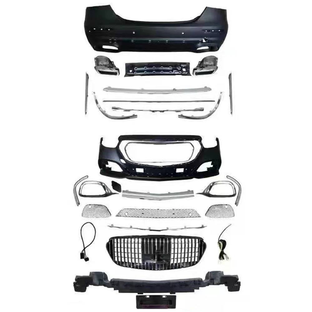 High quality Automotive Body kit for Mercedes benz E-class W213 conversion to W223 Maybach style