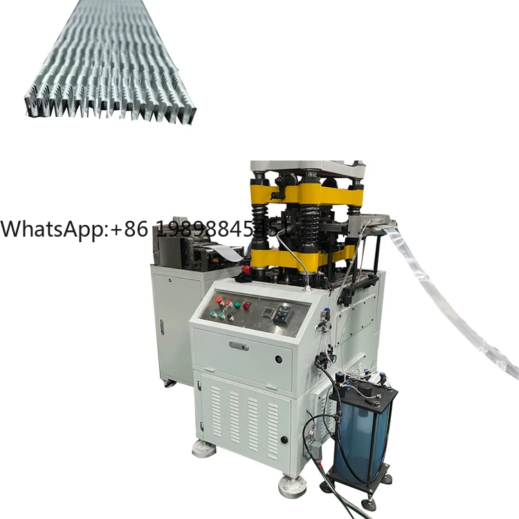 Fin Die Punching Machine C Type Coil Fin Press Line