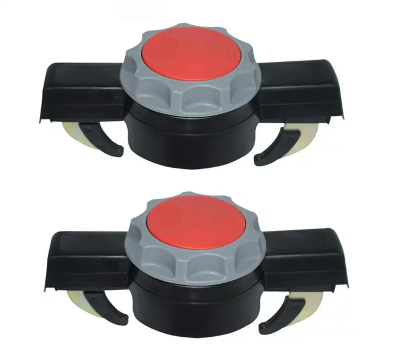 Quick mounting clips for various types of roof boxes