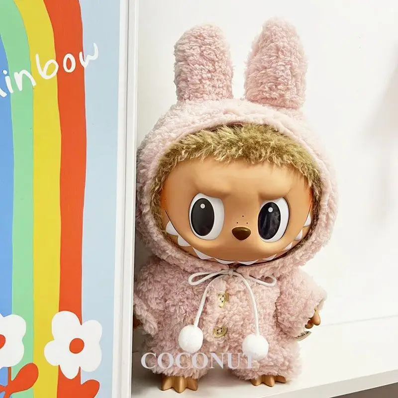 

Outfit Doll Accessories For 38cm Labubu Doll Clothes Shoes Bags Match Hat Cute Display Cosplay Party