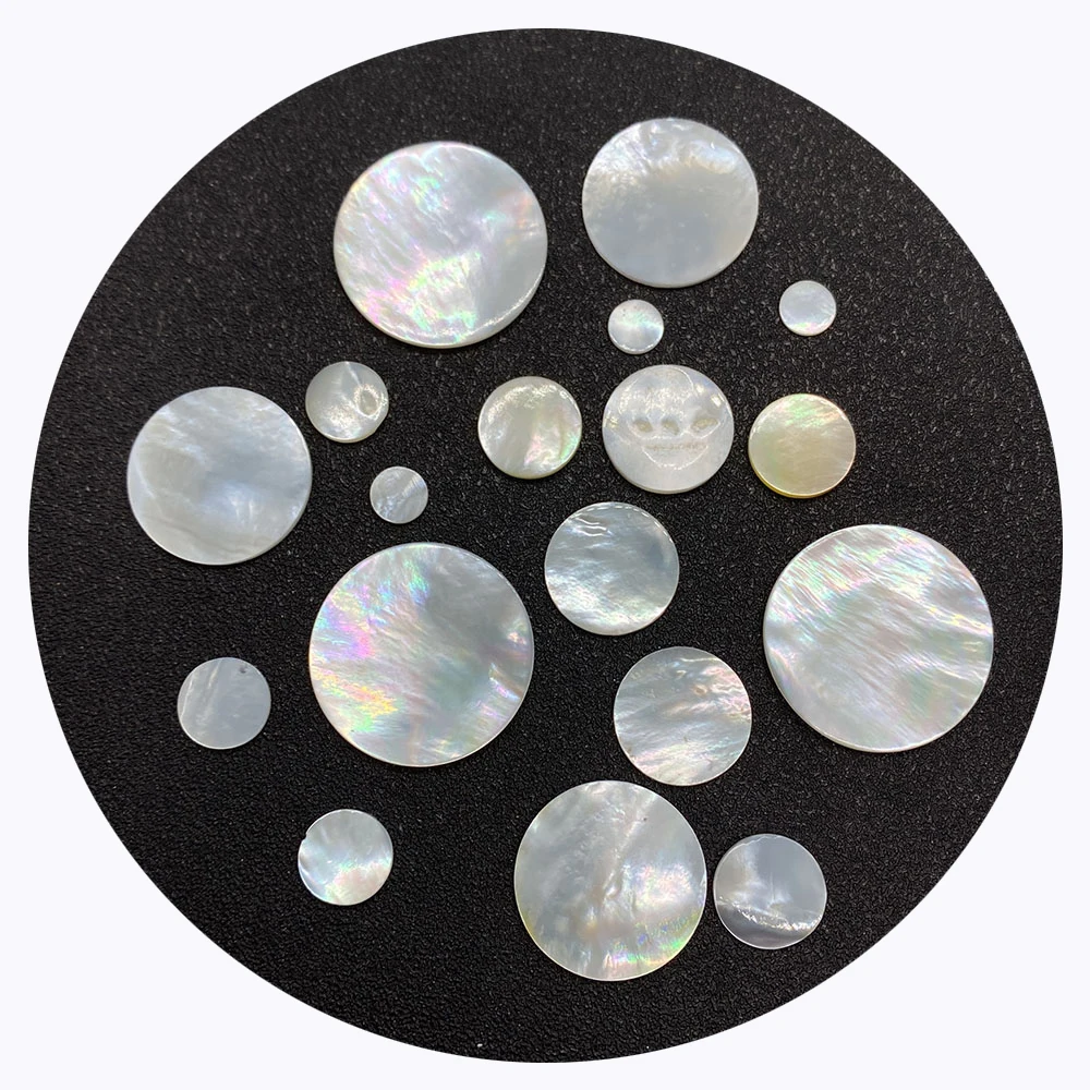 

8mm Round Natural Seawater Shell Beads Holeless High-quality Loose Beads for Classic Bracelet Necklace DIY Jewelry Accessories