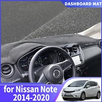 Ajuste para Nissan Note E12 2014 2015 2016 2017-2020 alfombrilla para salpicadero de coche parasol cubierta de tablero almohadilla accesorios de alfombra protectora