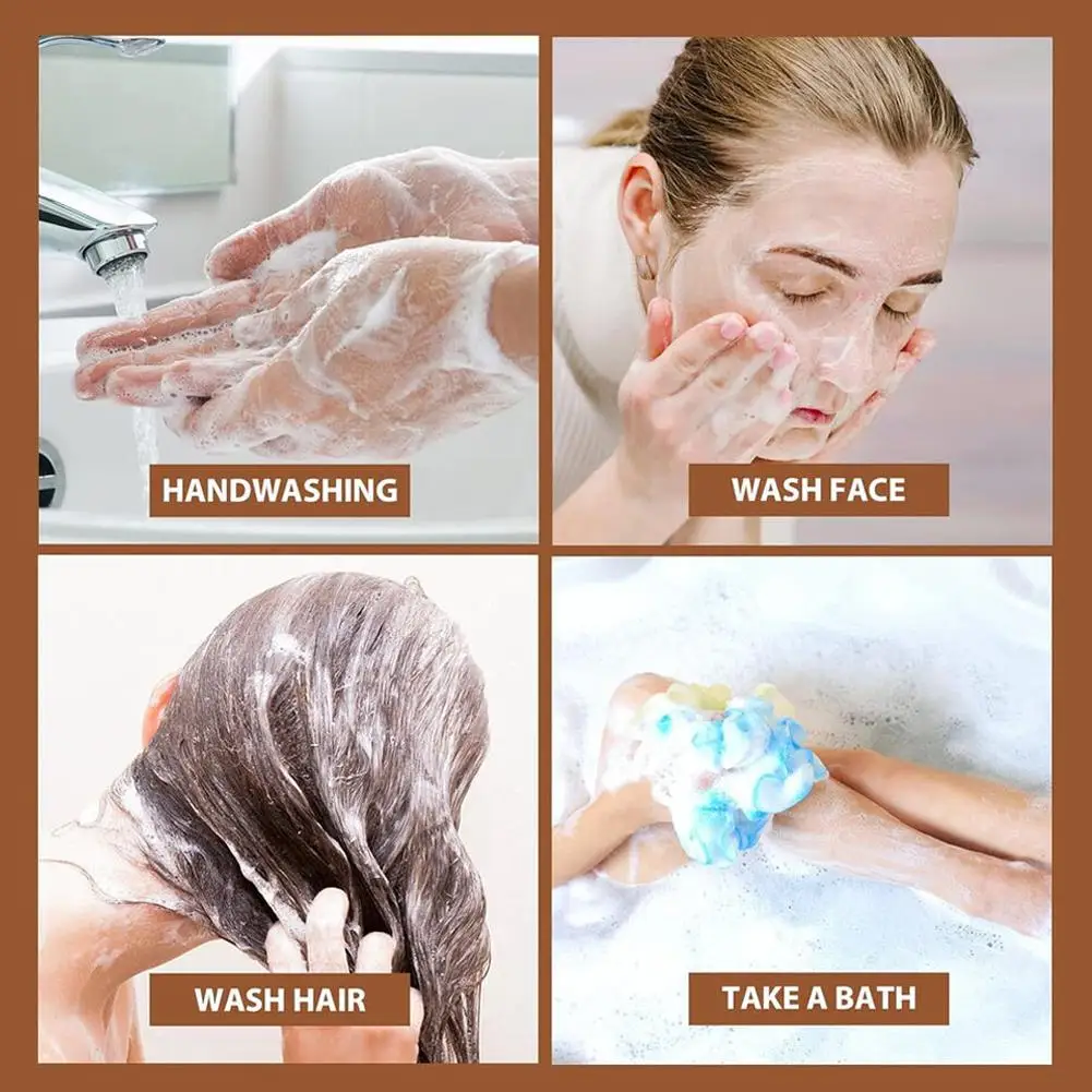 بوليغونوم الشامبو المغذي للشعر ، سواد الشعر ، عضوي ، يدوي الصنع ، طبيعي ، شريط التطهير ، X5j9