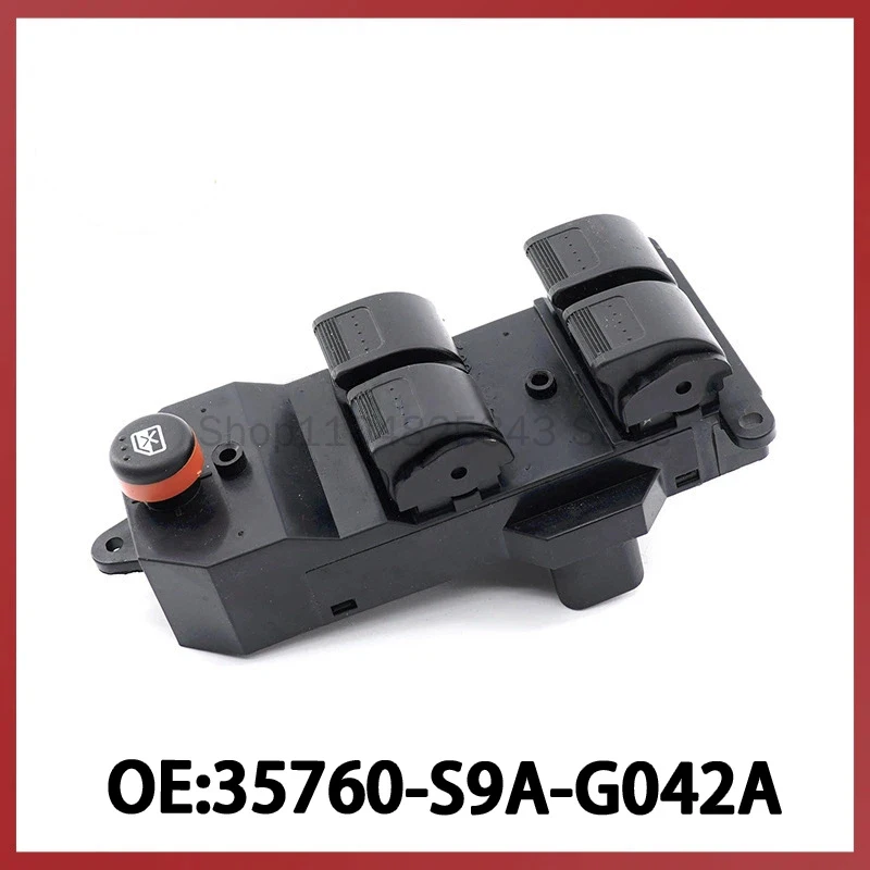 

35760-S9A-G042A for 02-06 Honda CRV Car Glass Lift Switch Window Switch