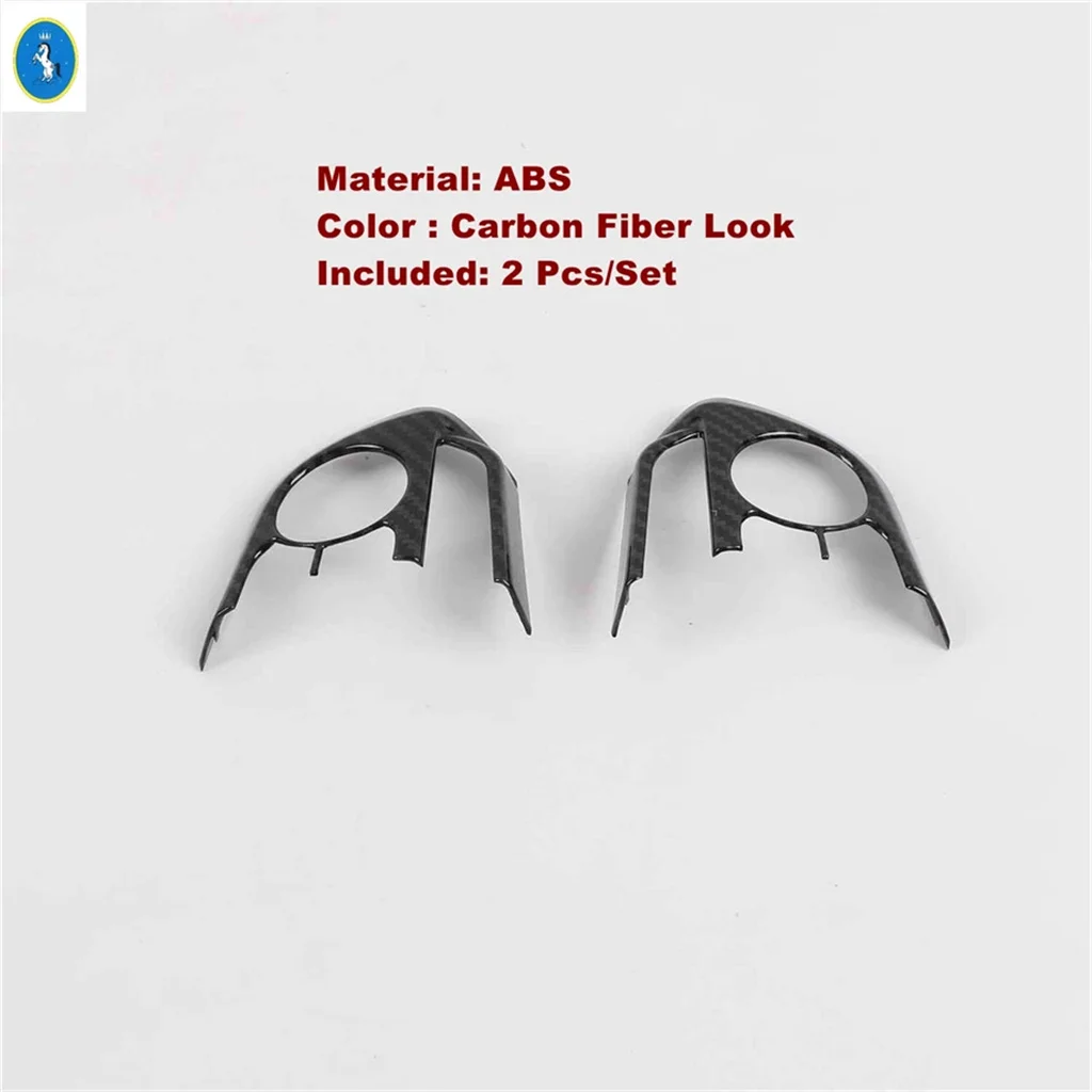 

ABS Car Accessories Steering Wheel Decor Cover Trim For Toyota RAV4 Corolla Camry Corolla Cross Venza Harrier Avalon 2019 - 2024