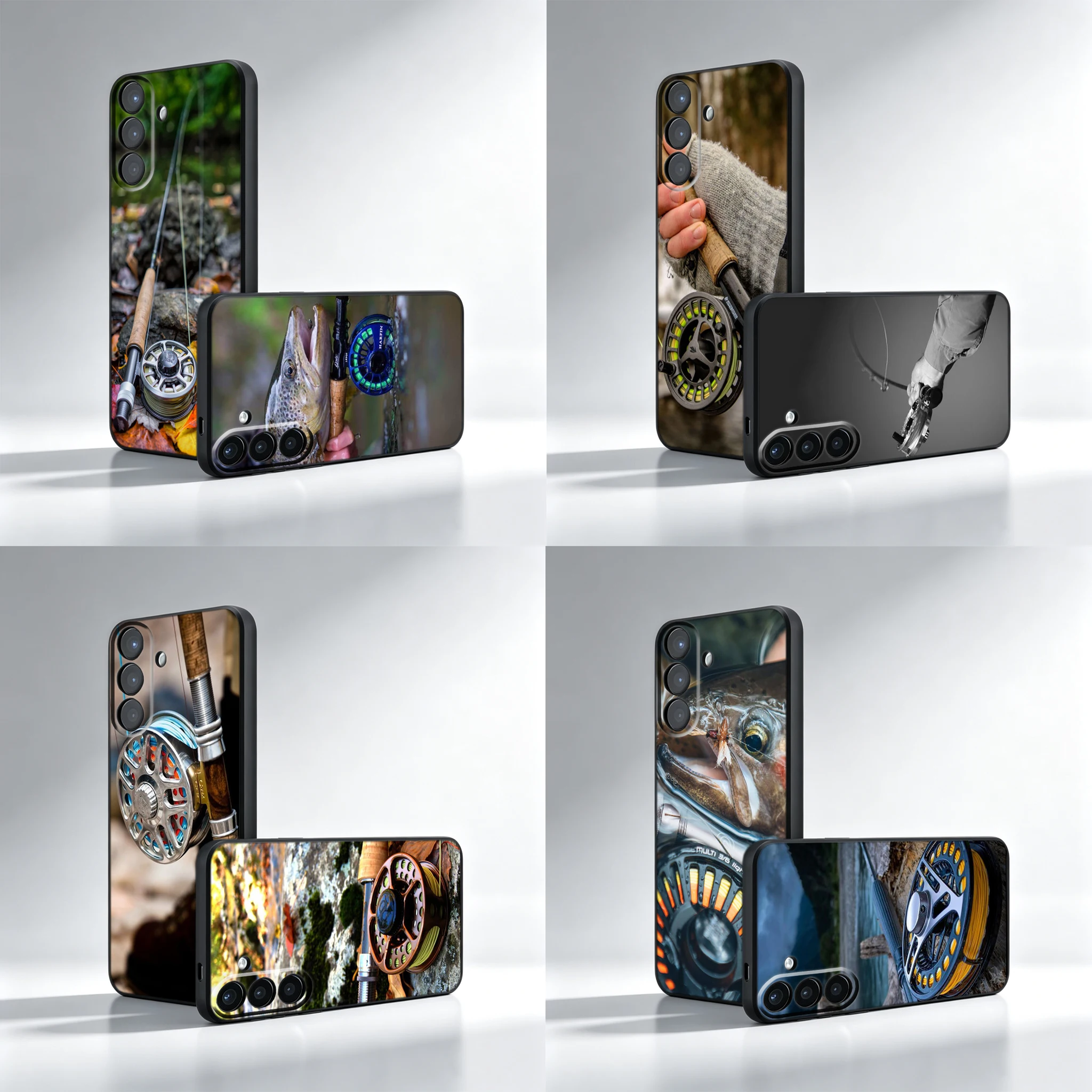 Fly Fishing Set Up Phone Case For Samsung A16 A26 A27 A37 A56 A57 A05S A06 A04S A55 A54 A35 A34 A25 A24 A15 A14 A71 A51 A50S A31