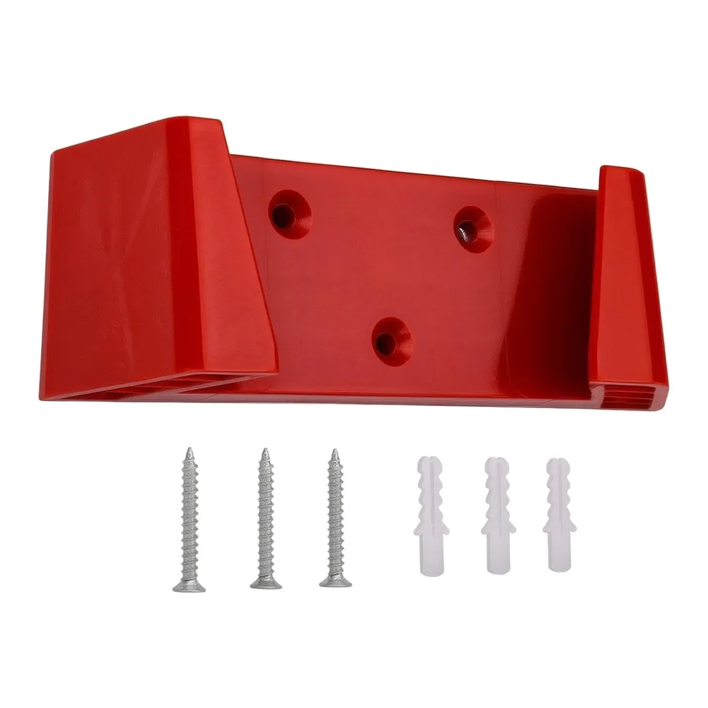 Metal Wall Mount Bracket Designed for 18V Blowers 301720 301721 Offering Dependable Support and Streamlined Tool Storage Layout