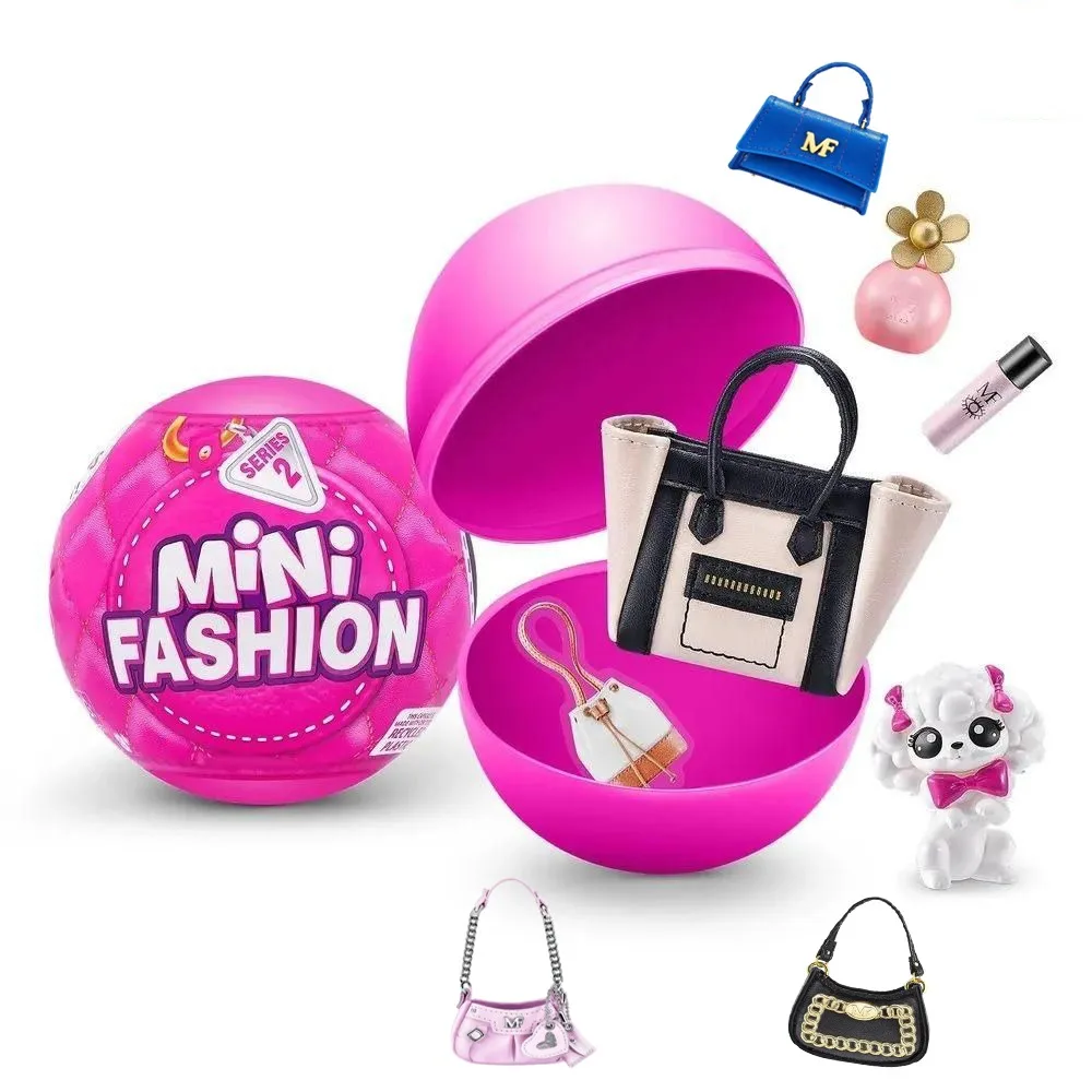 ZURU Mini mode 5 Capsule Surprise série 2 jouet mystère Mini marques jouet à collectionner boîte mystère pour miniature originale