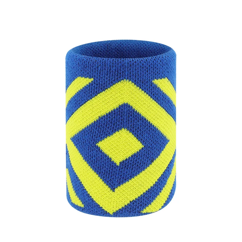 1 Pc Colorful Cotton Unisex Sport Sweat Band Sweat Absorption Adult Kid Wrist Protector Gym Running Sports Safety Wrist Support