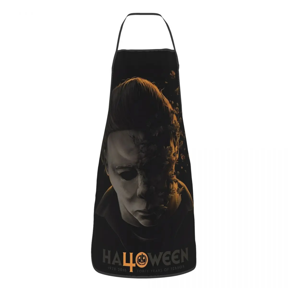 Halloween Michael Myers Aprons Printed Garden Bib Horror Movie Polyester Cuisine Cooking Baking Household Cleaning Pinafore