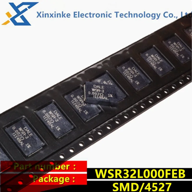 

WSR32L000FEB DALE WSR-3 0.002R 1% 3W 4527 Precision power resistor New original genuine Current sensing resistor - SMD 0.002ohms