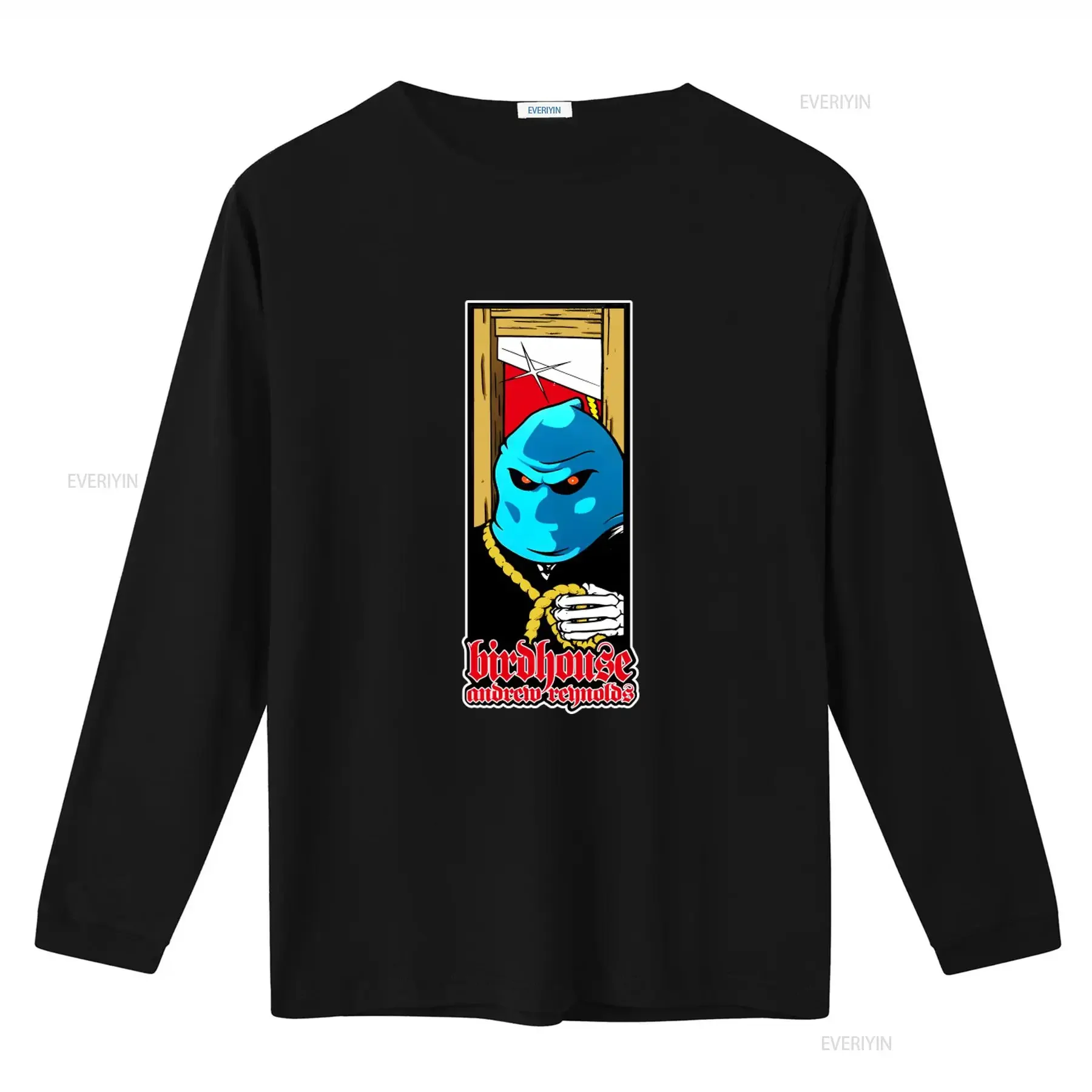 Birdhouse Skateboard Andrew Executioner T Shirt New Made US Fast Shipping vintage Washed designer clothes Slightly Unisex