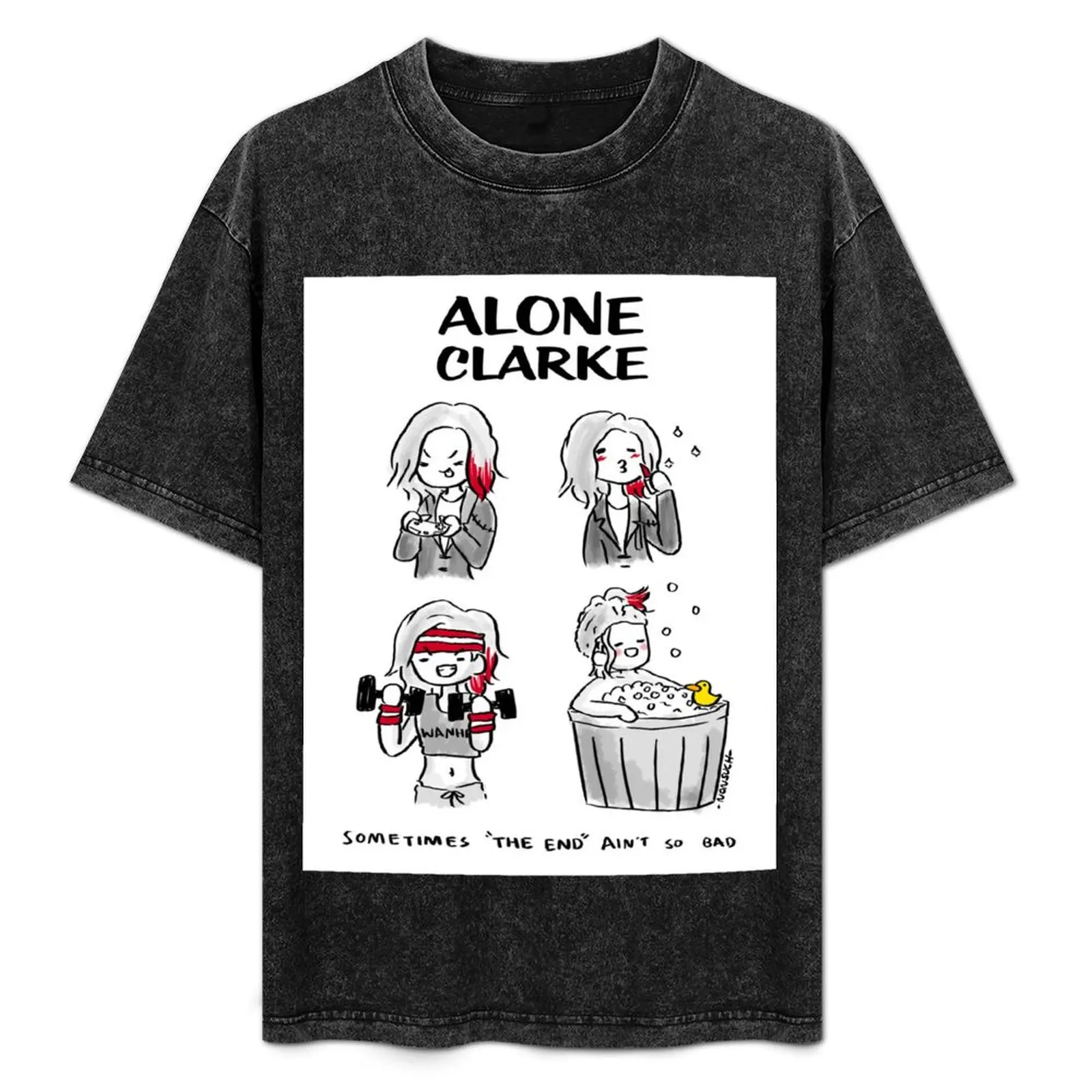 

Alone Clarke End T-Shirt plus sizes sublime mens graphic t-shirts hip hop