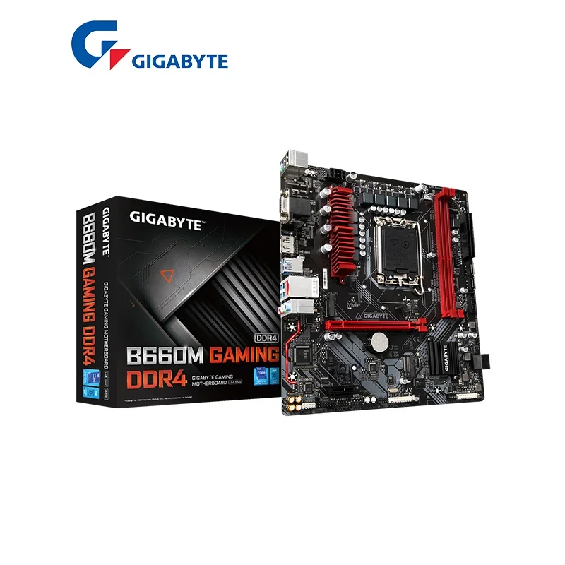 GIGABYTE B660M GAMING DDR4 NEW Intel® B660 DDR4 PCI-E 4.0 5333(O.C.) MHz 64G Support 12&13 Gen Socket LGA 1700