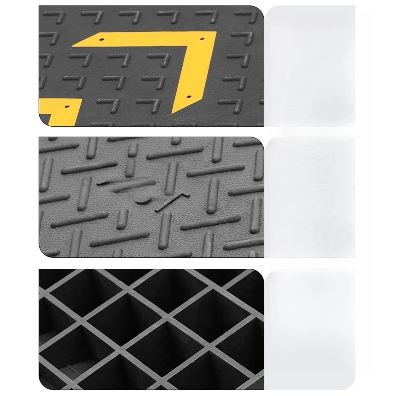 Tappetino per pendenza Tappetino per gradino Soglia solida Pannello per pendenza stradale Bump per velocità auto Porta Imbottitura imbottitura per cordolo in gomma
