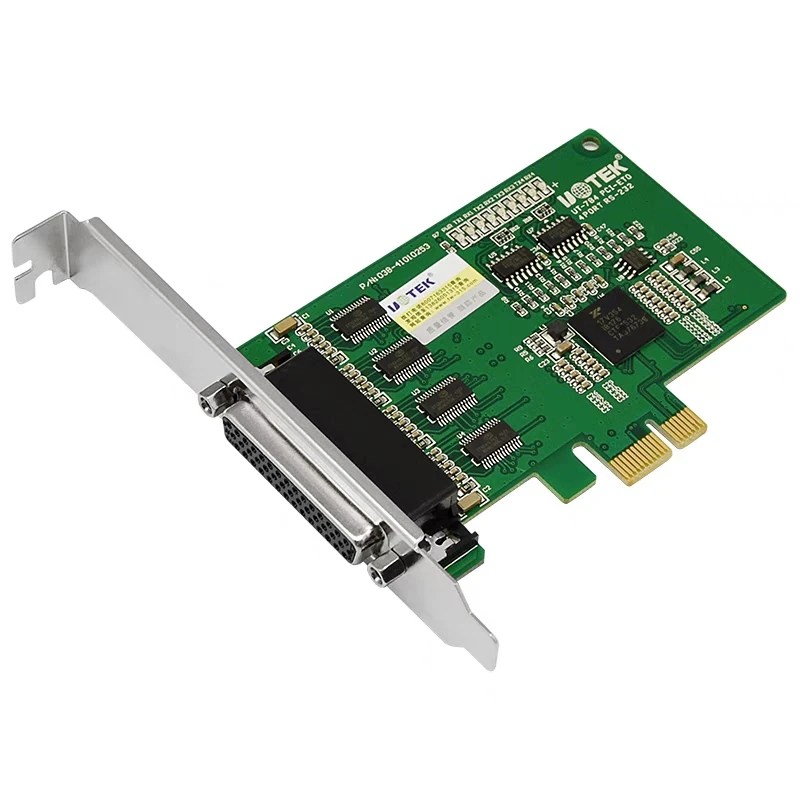 Yutai UT-784 Desktop PCI-E To 4-port 232 Serial Card RS232 High-speed Communication Expansion Card Industrial Grade