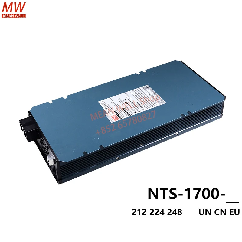 

Original MEAN WELL Switching Power Supply 1700W High Reliable True Sine Wave DC-AC Power Inverter NTS-1700-212 224 248 EU CN UN