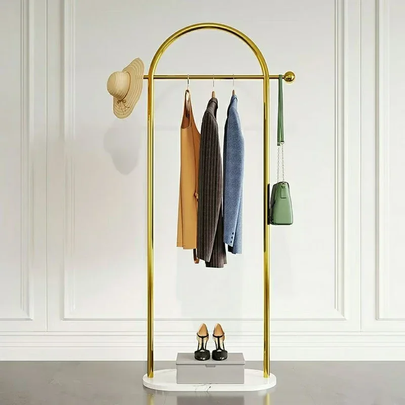 

Metal Living Room Coat Racks Modern European Simple Standing Room Organizer Clothes Hangers Porte Manteau Furniture Home