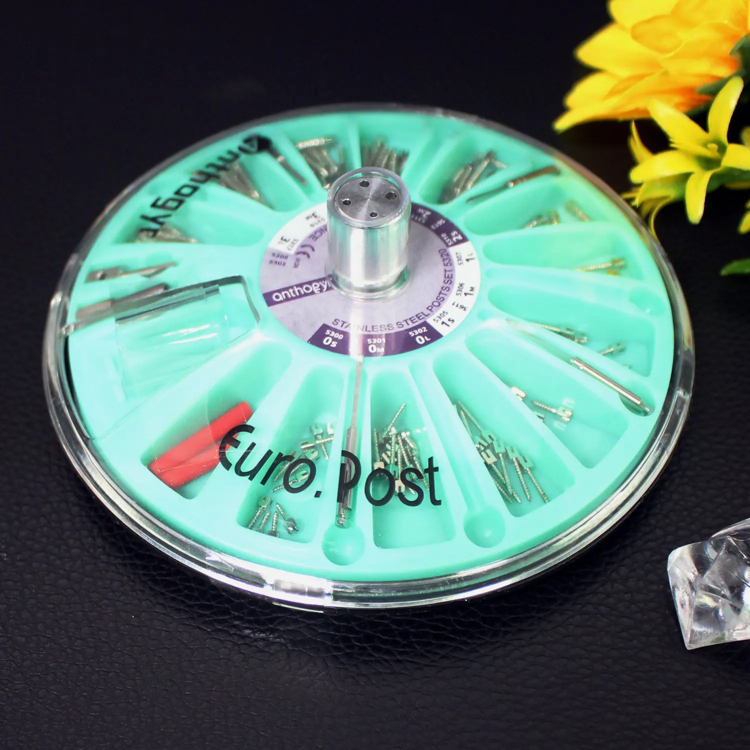 Dental Screw Posts 120pcs Euro Post Stainless Steel Dental Materials For Dentist Tool Dentistry Material