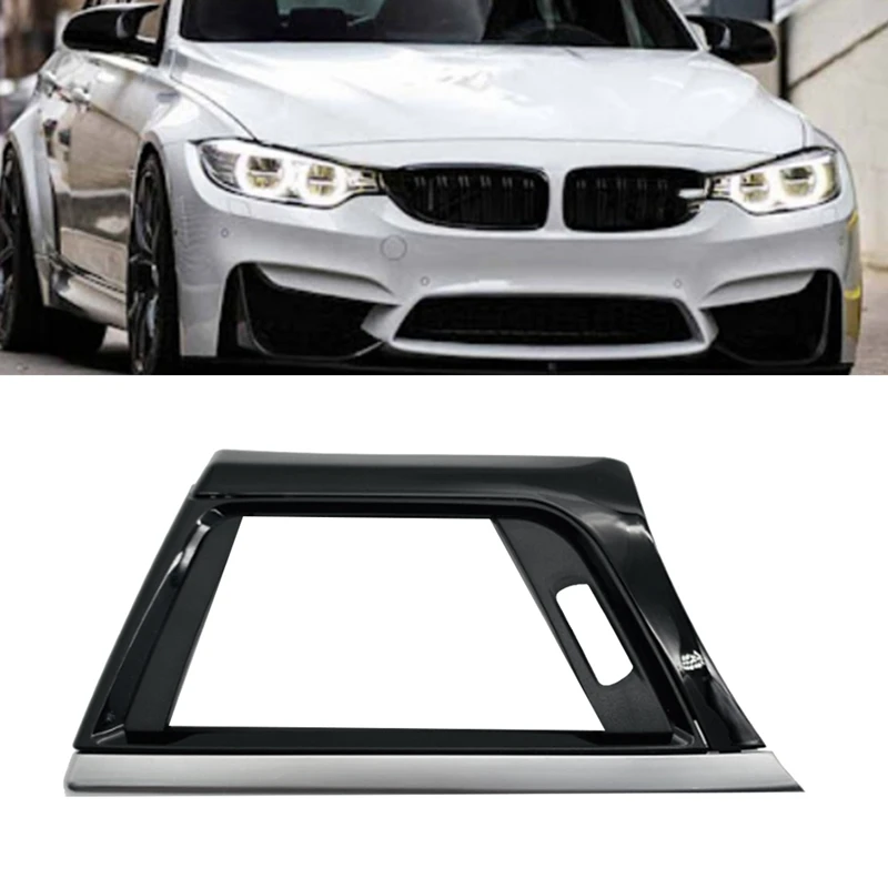 Car Dashboard Left A/C Vent Outlet Panel Frame 51459318069 For BMW 3 4 Series F30 F31 2012-2019 F32 F33 2011-2020