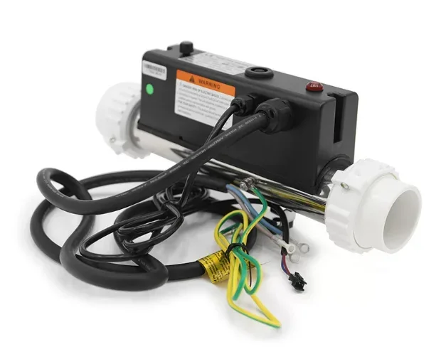 Swimming Pool Pipe Electric Water Heater SPA Hot Tub Heating Tube Thermostat Heating Equipment