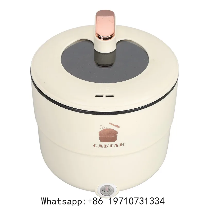 Rice Cooker Maker 1.8L Multifunctional Electric Rice Cooker Anti Scald  Double Layers Anti Stick Coating for Stewing